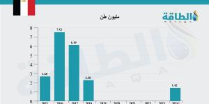 ارتفاع واردات مصر من الغاز المسال.. ودولة واحدة تُلبي 77%