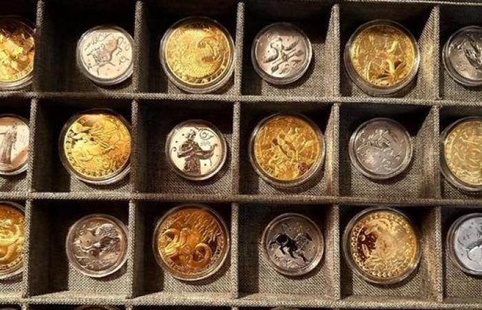 سعر الجنيه الذهب صباح اليوم الإثنين في الصاغة