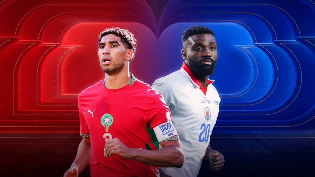 تردد القناة الرياضية المغربية الناقلة لمباراة المغرب وهايتي مجانًا في كأس العالم 2026