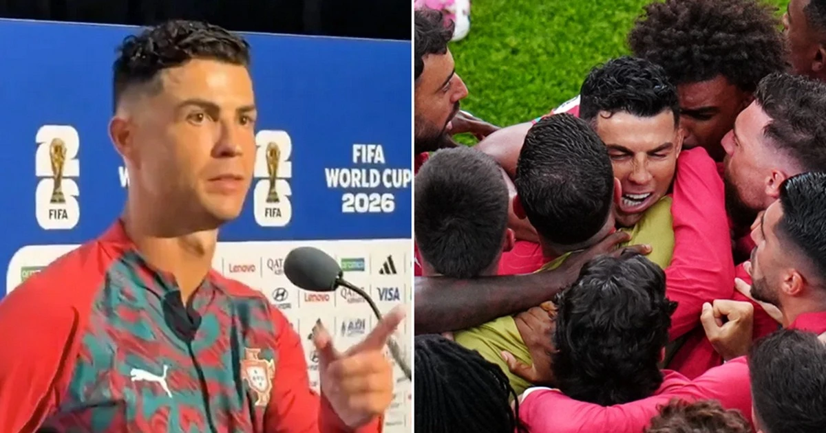 أثار رد فعل رونالدو عند سماعه اسم ميسي دهشة الكثيرين.