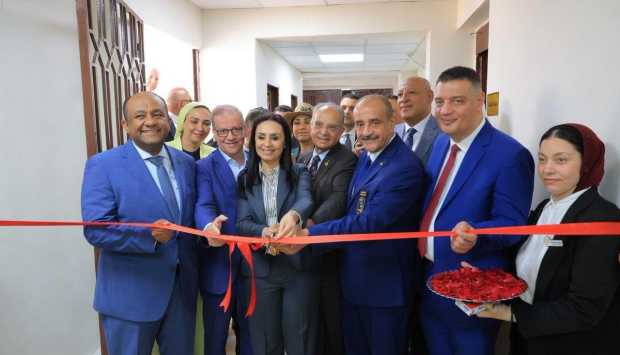افتتاح مركز تدريب وإنتاج الملابس الجاهزة بمستشفي مدينة نصر التخصصي