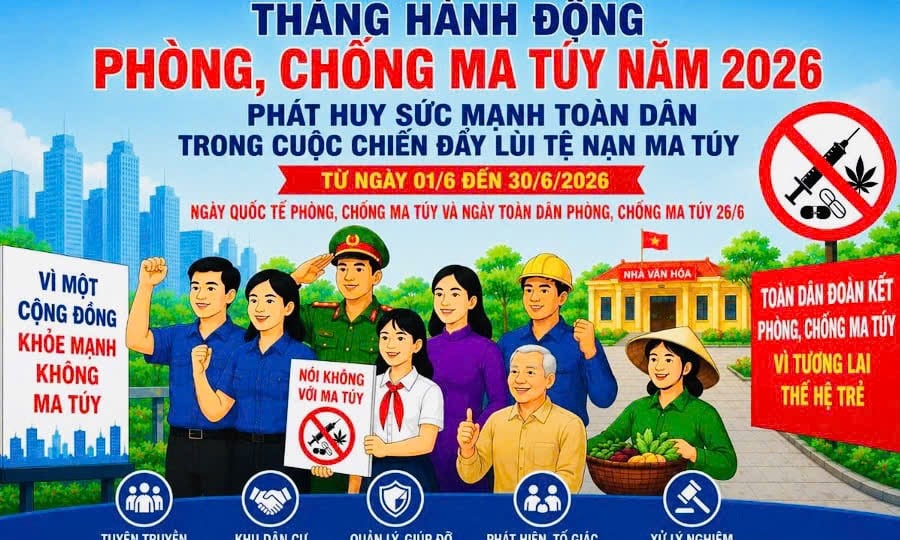 اليوم الدولي لمكافحة إساءة استخدام المخدرات والاتجار غير المشروع بها واليوم الوطني للوقاية من المخدرات ومكافحتها (26 يونيو 2026)