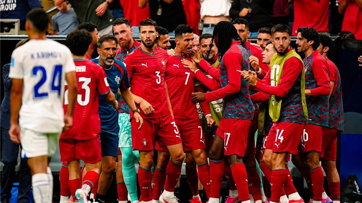 رجل مباراة البرتغال وأوزبكستان في كأس العالم