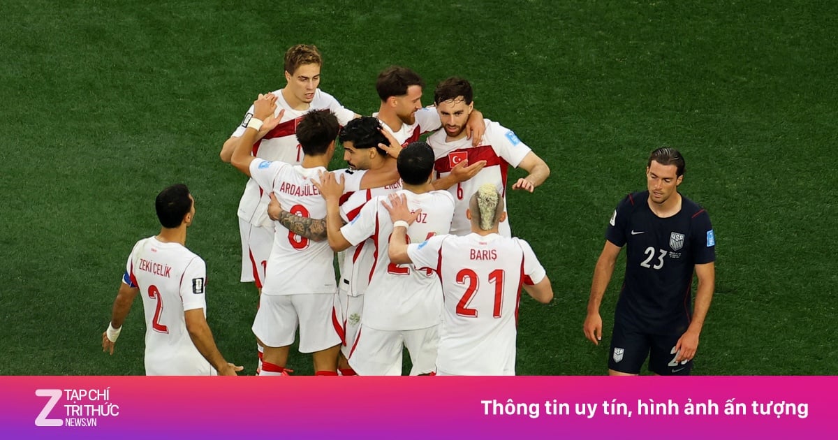 ساهم هدف في الدقيقة 90+8 في فوز تركيا على الولايات المتحدة الأمريكية.