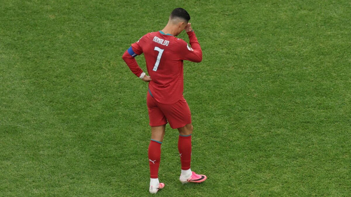 فيديو: رغم غيابه عن التسجيل.. احتفال رونالدو يظهر في كأس العالم