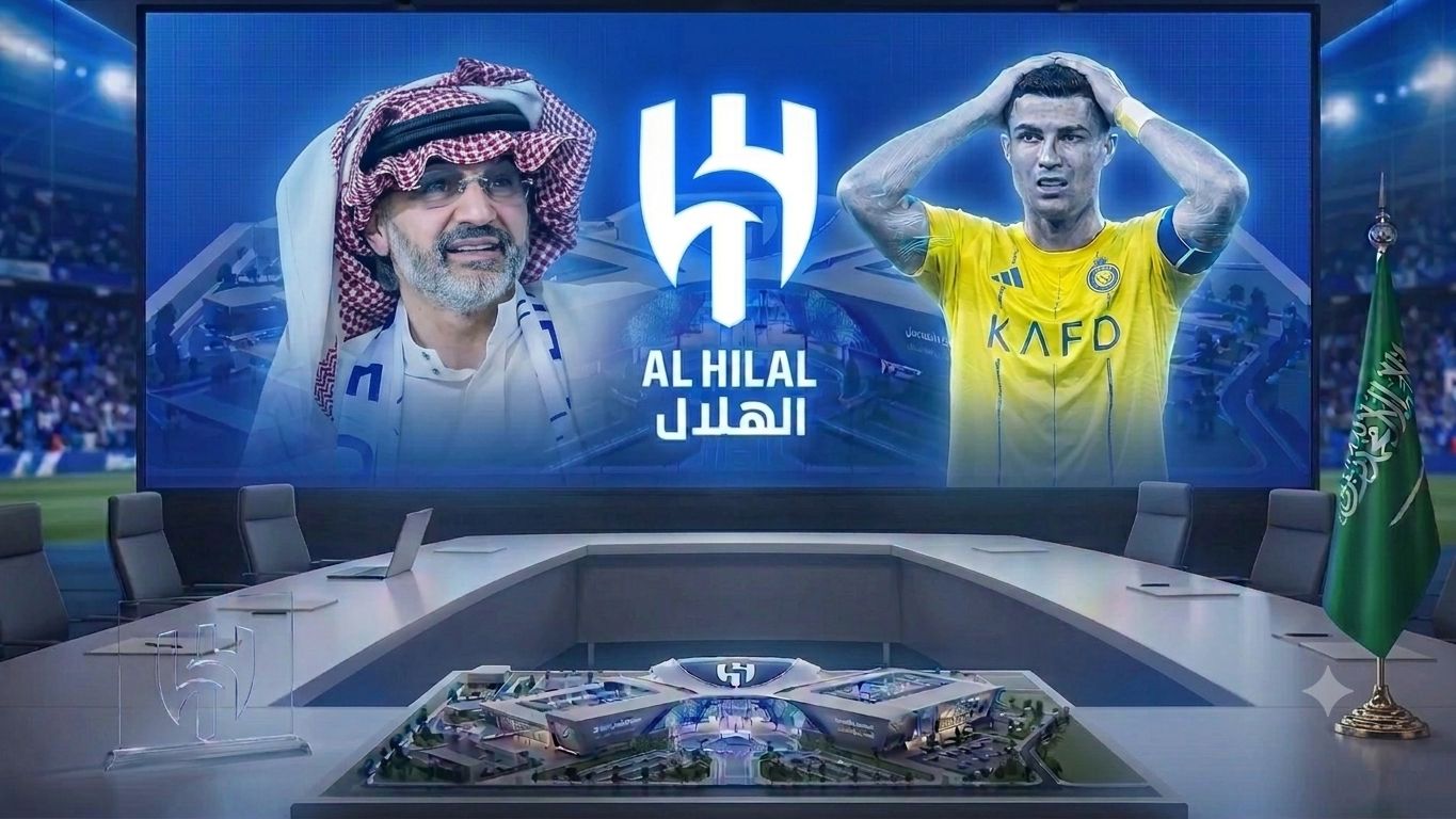 مزاعم مساعدة الهلال تتجدد: النصر محاصر بـ”غضب نسبة المشاهدة وثورة الوليد بن طلال”.. والوعود المقدمة إلى كريستيانو رونالدو تثير التساؤلات!