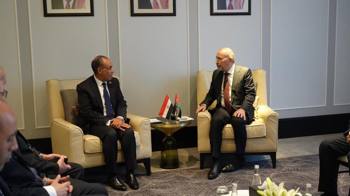 وزير الخارجية يلتقي نظيره الأردني ويؤكدان تعزيز التعاون والتنسيق حول القضايا الإقليمية