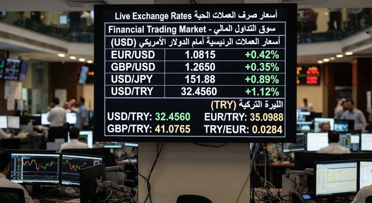 تحديث يومي لتقلبات سعر الليرة التركية وحركة السوق المالية