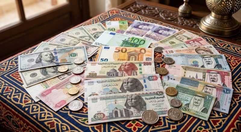 «تحديث يومي لأسعار العملات» حركة ملحوظة في أسعار العملات العربية والأجنبية وسط الأسواق المصرية الثلاثاء 27 أكتوبر 2026